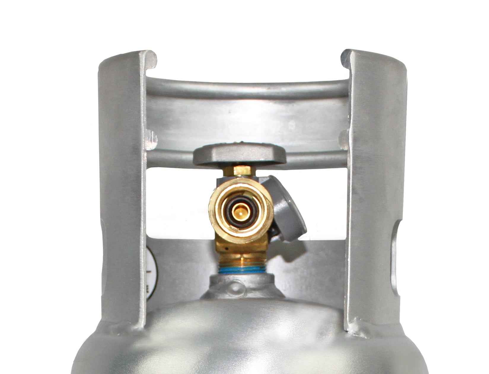 Flame King Lightweight 5lb Aluminum Propane Tank LP Cylinder with OPD & Gauge