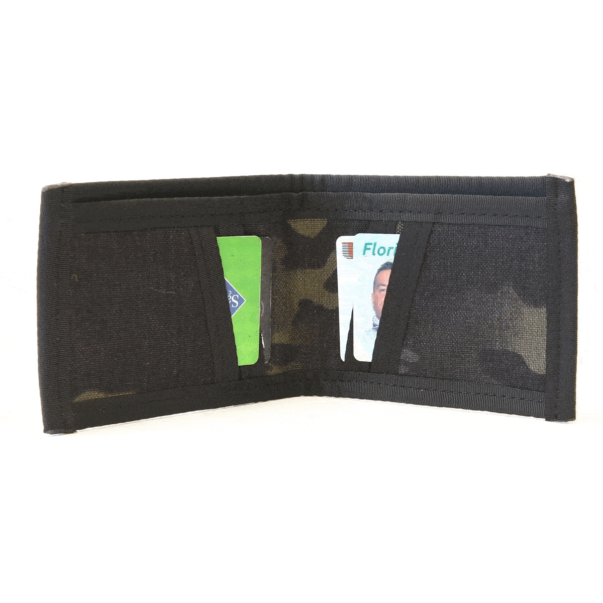 Recycled Firefighter Lieutenant Bifold Wallet for EDC