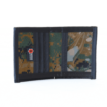 Recycled Firefighter Captain Hypalon Wallet for Everyday Carry