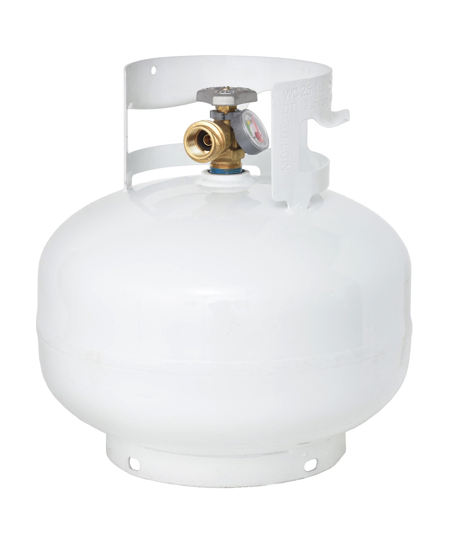 Flame King 11lb Propane Tank with Gauge for Outdoor Grills