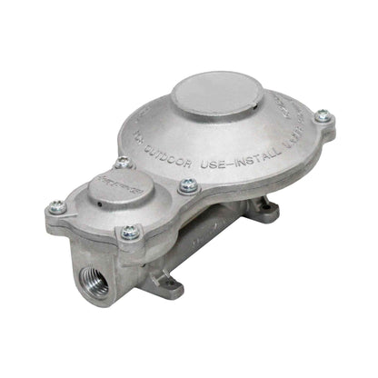 Flame King 2-Stage 300,000 BTU Propane LP Vertical Super Compact Regulator