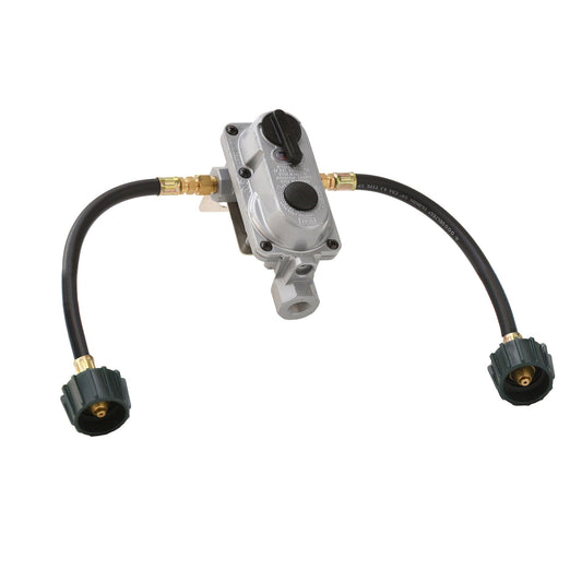Flame King 2-Stage Auto Propane Regulator Kit for RVs