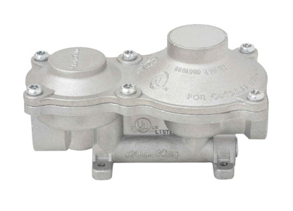Flame King 2-Stage 160,000 BTU Propane LP Vertical Super Compact Regulator