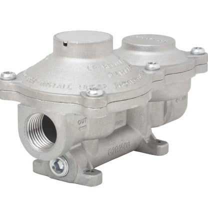 Flame King 2-Stage 160,000 BTU Propane LP Vertical Super Compact Regulator