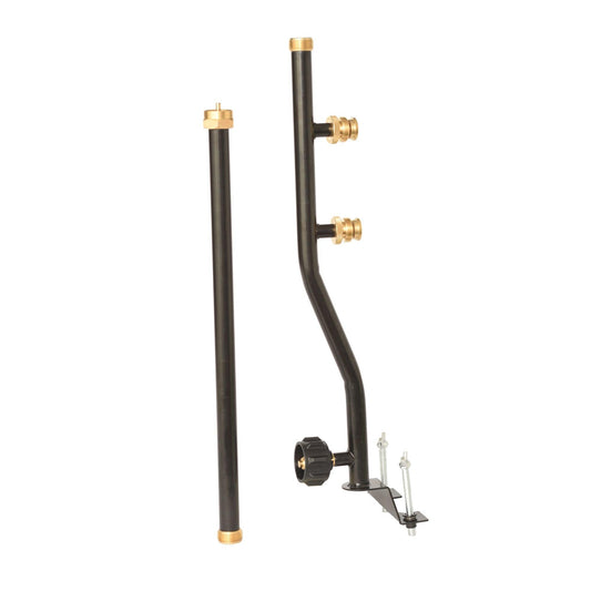 Flame King 3-Outlet Propane Distribution Tree for Campers