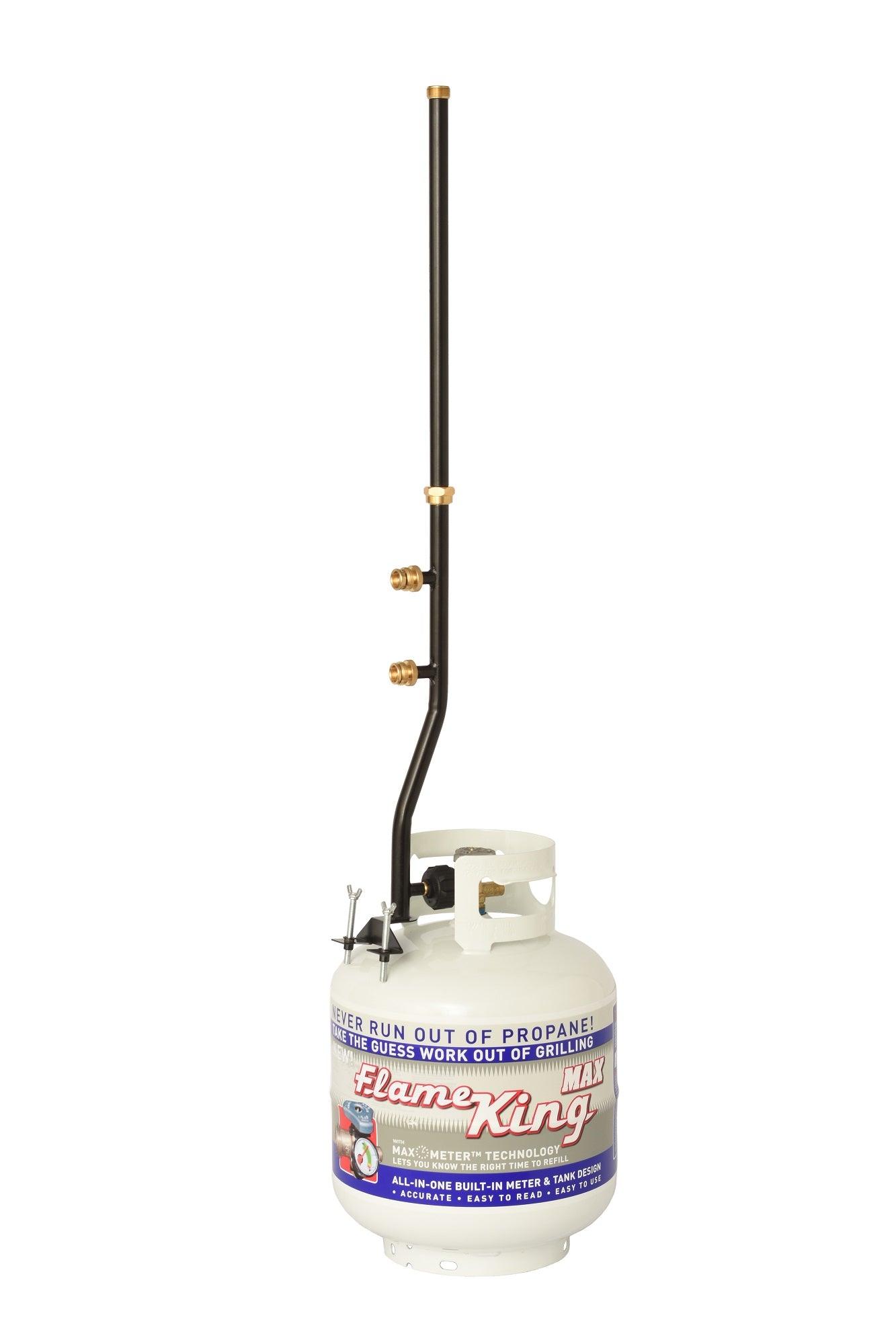 Flame King 3-Outlet Propane Distribution Tree for Campers