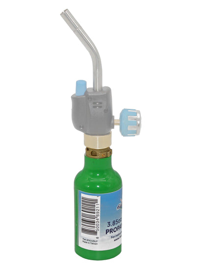 Flame King 1/4 lb Refillable Mini Propane Tank for Camping