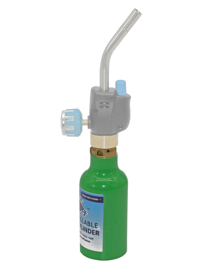 Flame King 1/4 lb Refillable Mini Propane Tank for Camping