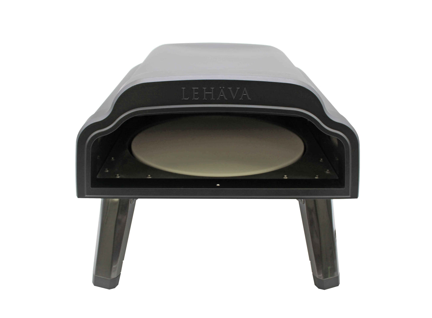 Flame King Outdoor Portable 14-inch Propane Pizza Oven Gas 360 Degree Rotating Stone