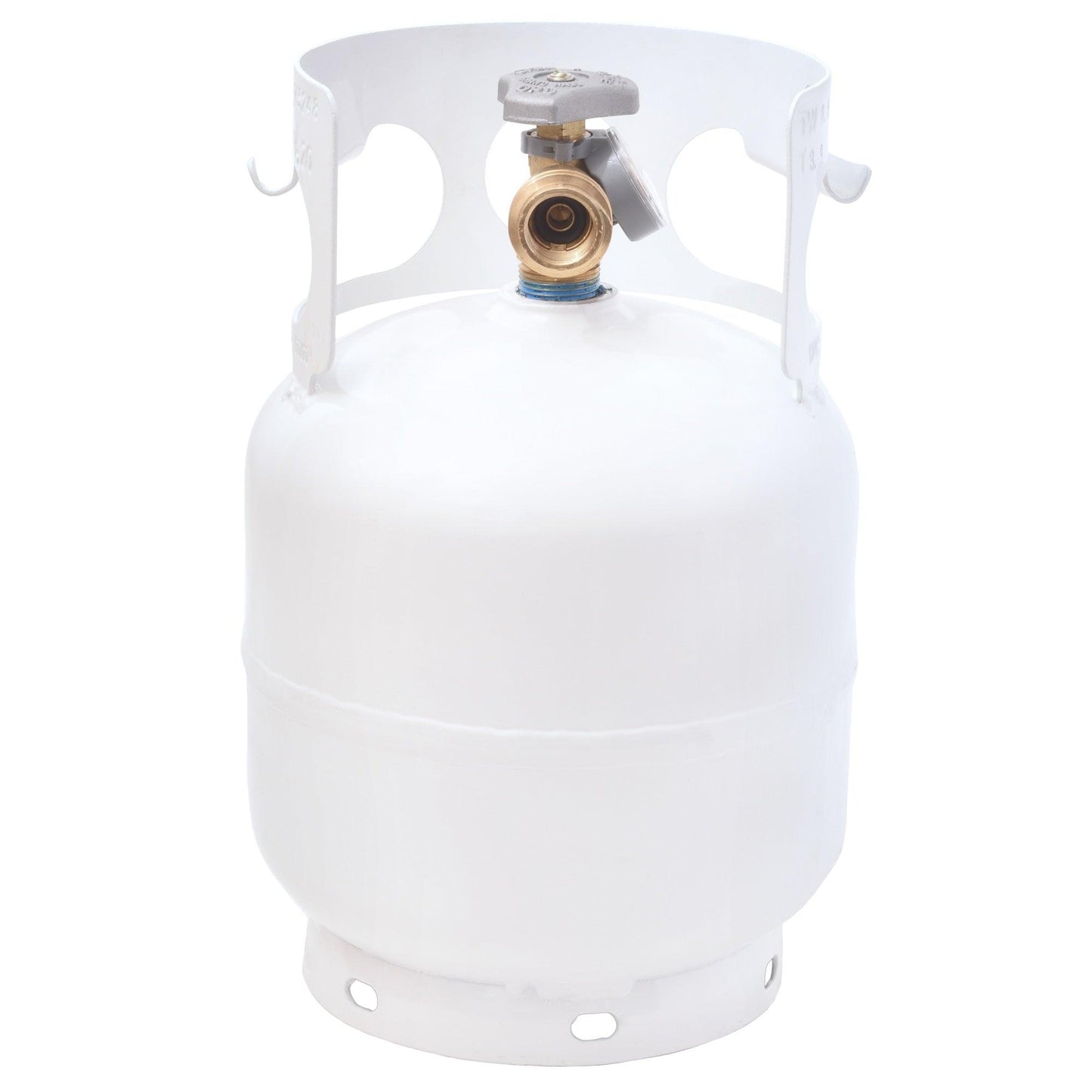 Flame King 5lb Propane Tank Cylinder with Gauge for Camping