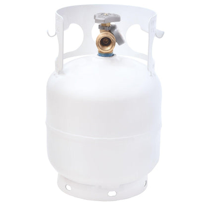 Flame King 5lb Propane Tank Cylinder with Gauge for Camping