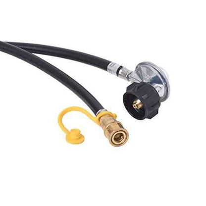 Flame King Propane Regulator Hose with Quick Connect – 6 feet
