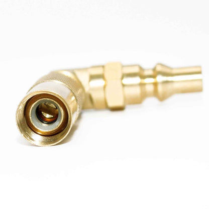 Flame King RV Quick Connect Elbow Adapter for 17" or 22" Griddle