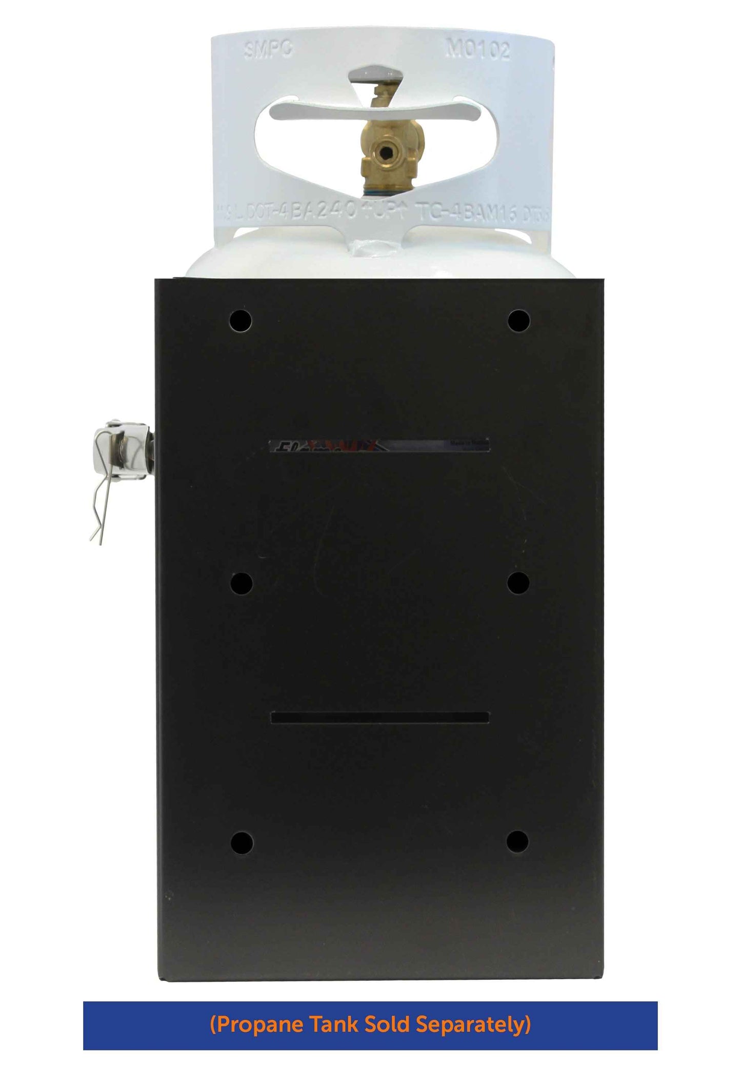 Flame King T-Racks 10lb Propane Tank Mounting Brackets Strap Campervan Overland Vehicles