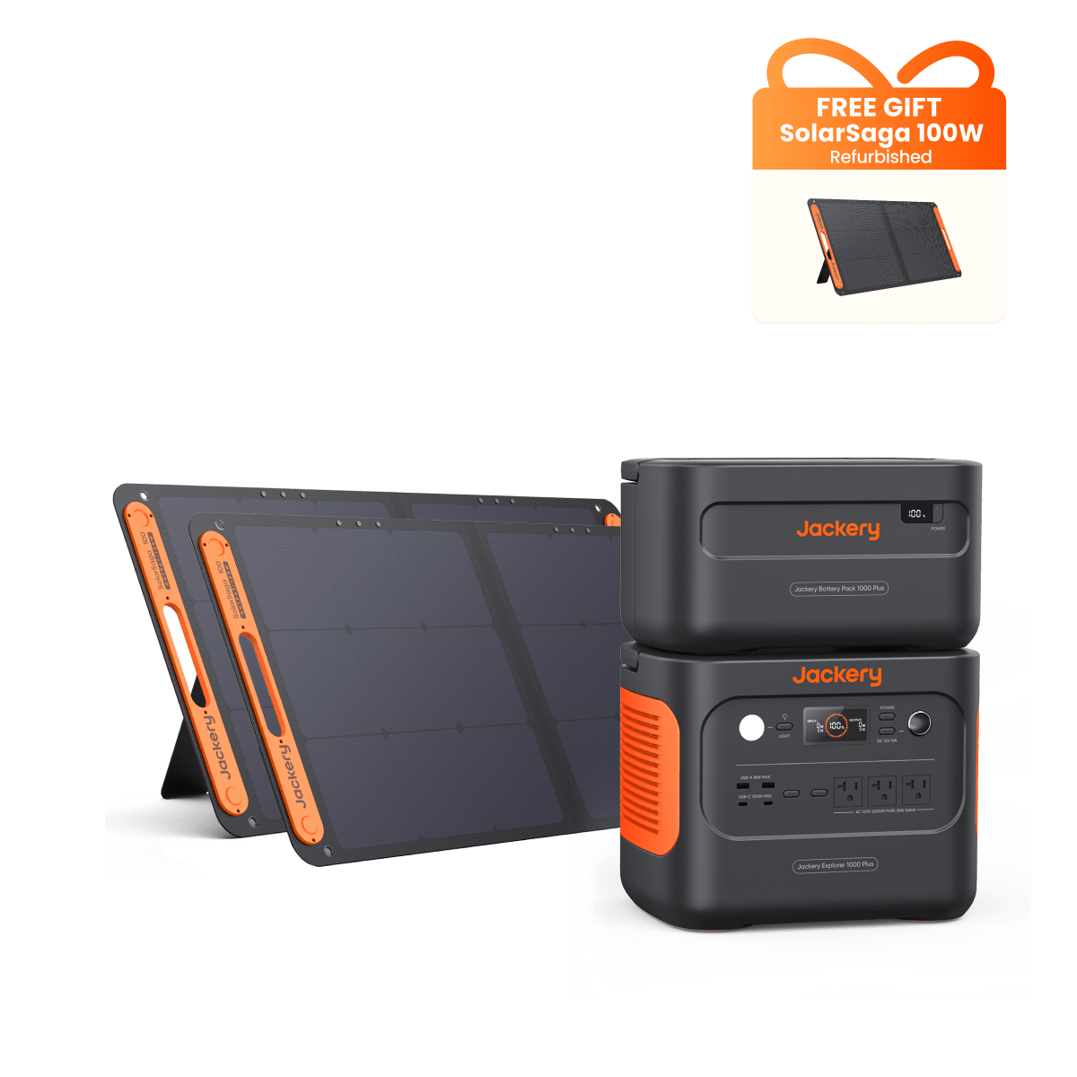 Jackery - Jackery Solar Generator 1000 Plus - East Bay Industries Jackery - Jackery Solar Generator 1000 Plus - East Bay Industries