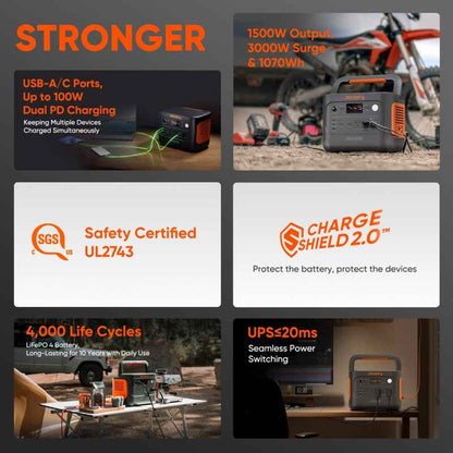 Jackery Explorer 1000 Portable Power Station