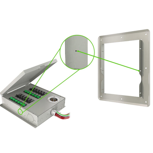 Nature's Generator 12-Circuit Power Transfer Switch Flush Mount - East Bay Industries