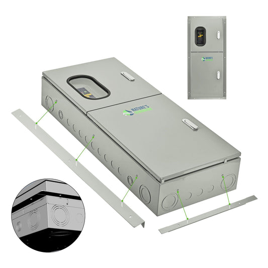 Nature's Generator 125A Automatic Transfer Switch Flush Mount - East Bay Industries