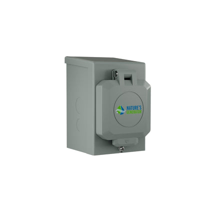 Nature's Generator 30A Power Inlet Box - East Bay Industries