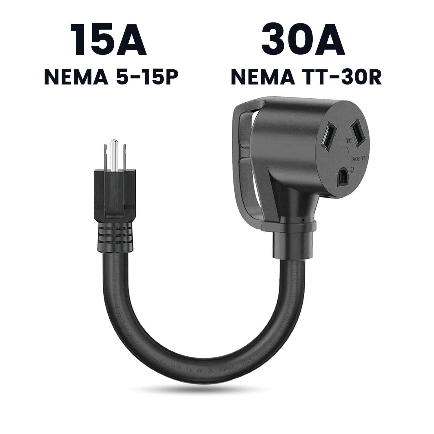 Nature's Generator 30A to 15A Adapter - East Bay Industries