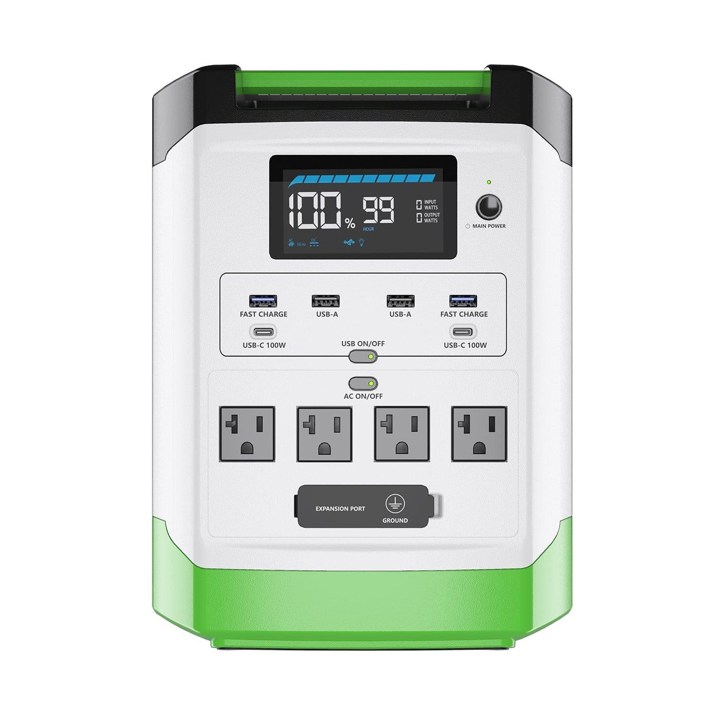 Nature's Generator Lithium 1800 Solar Generator - East Bay Industries