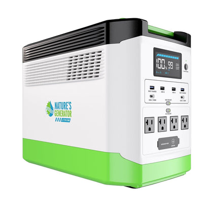Nature's Generator Lithium 1800 Solar Generator - East Bay Industries