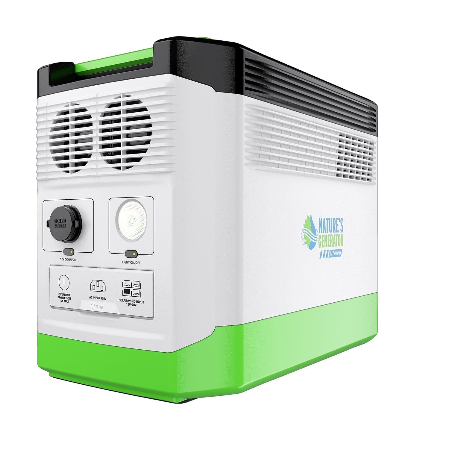 Nature's Generator Lithium 1800 Solar Generator - East Bay Industries