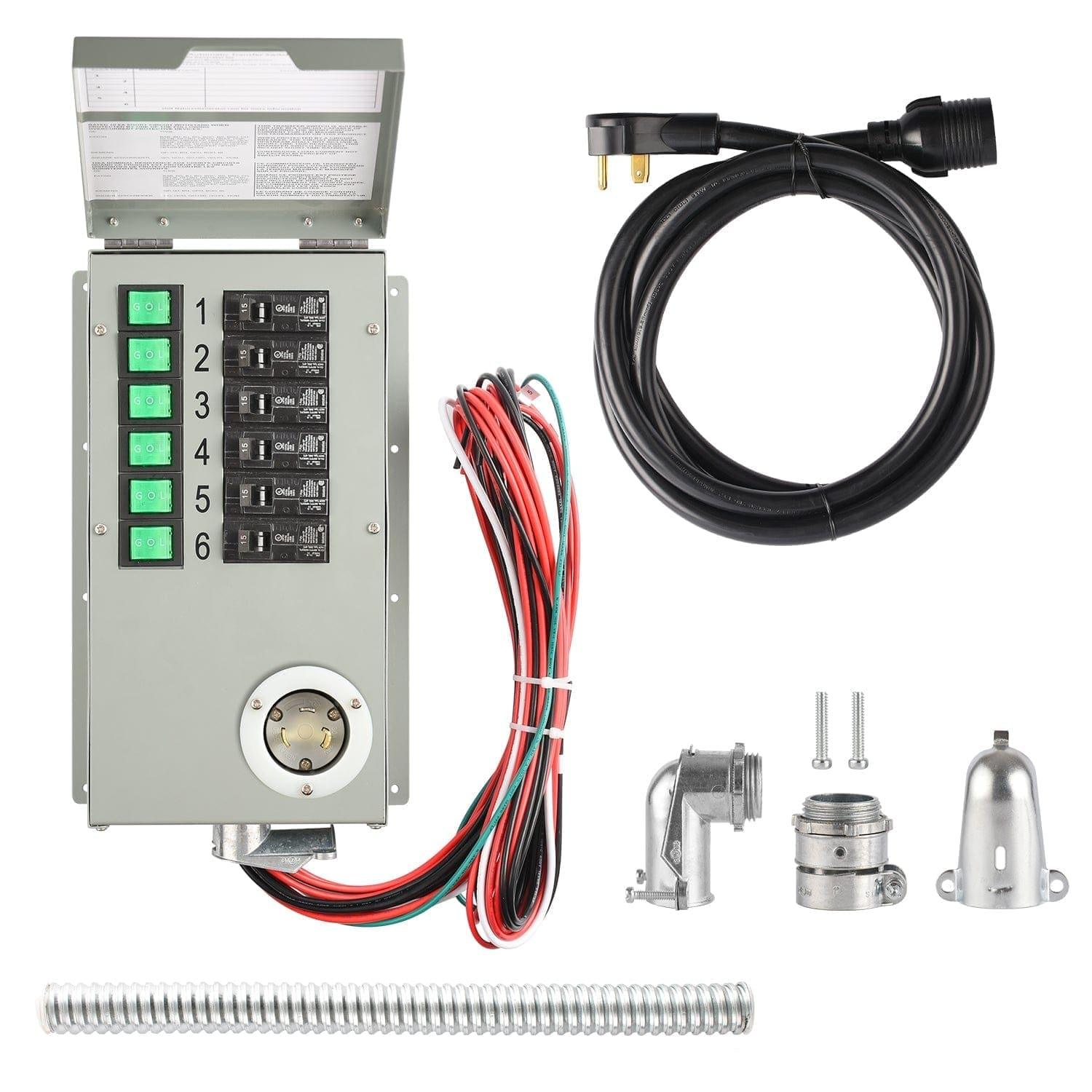 Nature's Generator Power Transfer Switch Kit - Elite - East Bay Industries