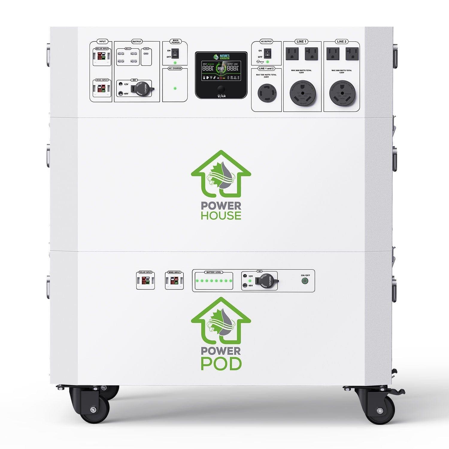 Nature's Generator Powerhouse Platinum Plus PE System - East Bay Industries