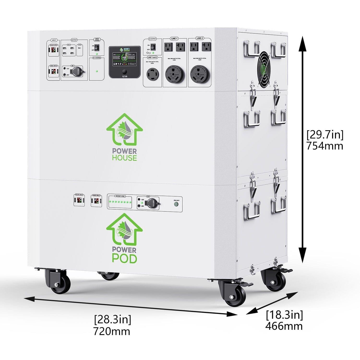 Nature's Generator Powerhouse Platinum Plus WE System - East Bay Industries