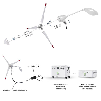 Nature's Generator Powerhouse Platinum WE System - East Bay Industries
