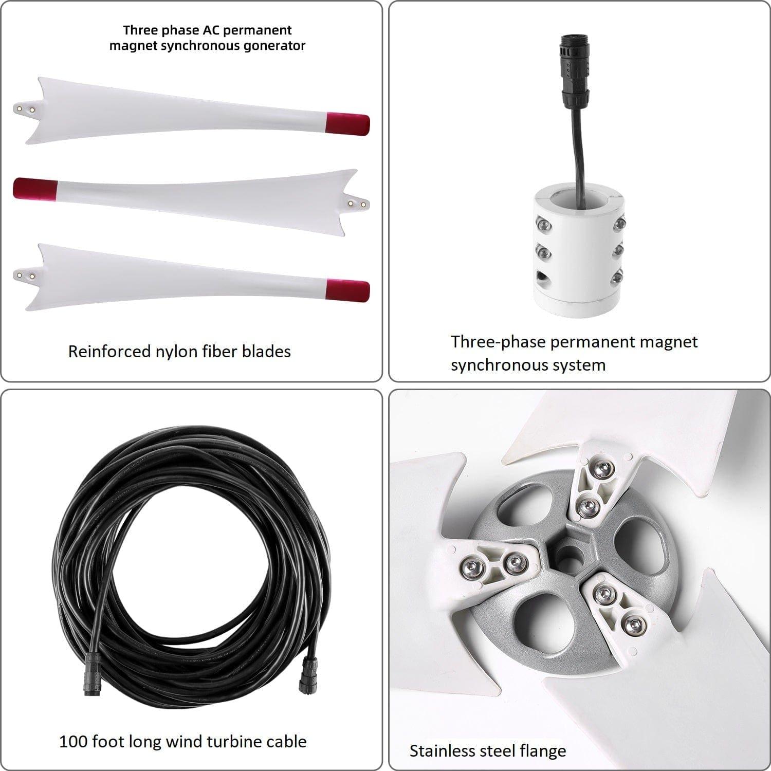 Nature's Generator Powerhouse Wind Turbine - East Bay Industries