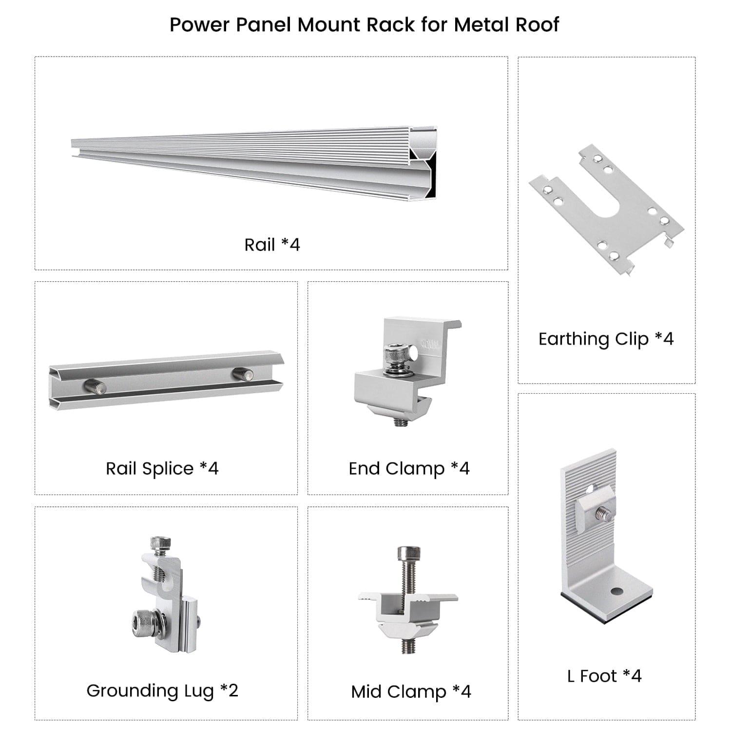 Nature's Generator Solar Panel Mount - East Bay Industries