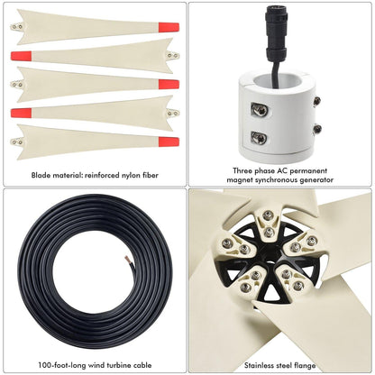 Nature's Generator Wind Turbine - East Bay Industries