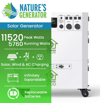 Nature's Generator Powerhouse + Power Pod - East Bay Industries