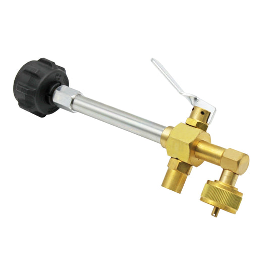 Flame King Propane Fitting Adapter for Refillable Cylinders