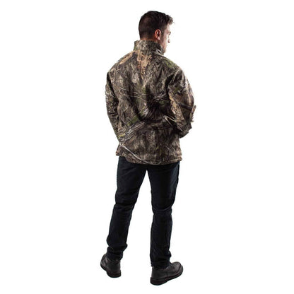 Sahara Men's Heated Hunting Jacket - Mossy Oak Camo