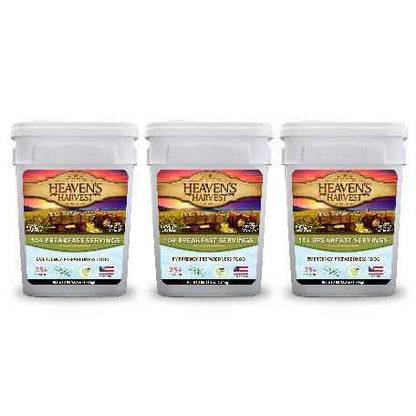 Breakfast Bucket - 1 Person 1 Month - 104 Servings - Emergency Survival Food Kit