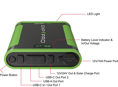 EXP48PRO APEX Battery (CPAP DC Cord Included)